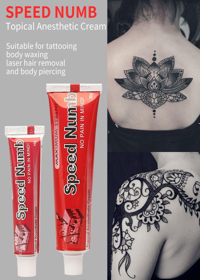Blue Speed Numb Tattoo Anesthetic Cream for Microblading Piercing Waxing Strong Effective
