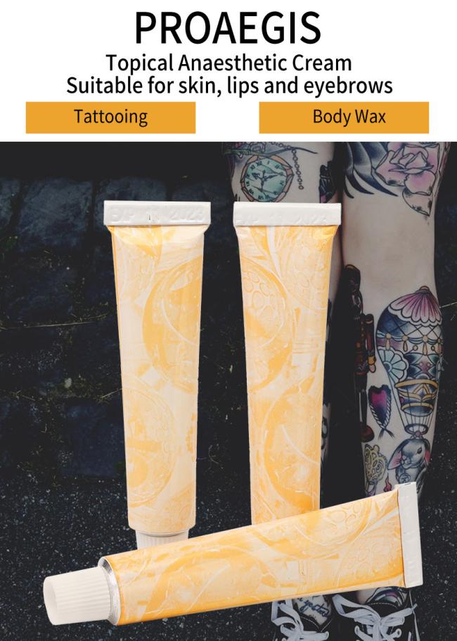 Private Label Tattoo Numbing Cream Anesthetic Permanent Makeup Stop Pain Microblading Piercing Eyebrow Lip Tattoo Strong Effective