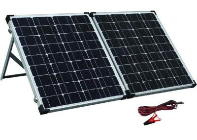 中国 キャンプのための90ワットのモノクリスタル ケイ素の太陽電池パネル 販売のため