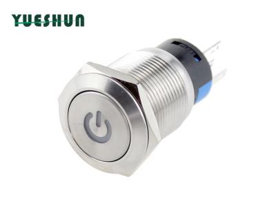 China Metal Momentary Latching PC Push Button Switch Durable For Longstanding Press for sale
