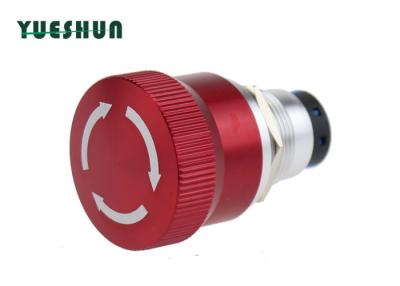 China Interruptor de botón principal grande de la parada de emergencia, botón de paro rojo de emergencia 5A/250VAC en venta