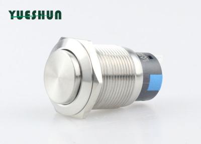 China IP67 Stainless Steel Metal Push Button Switch Momentary Latching Pin Terminal for sale