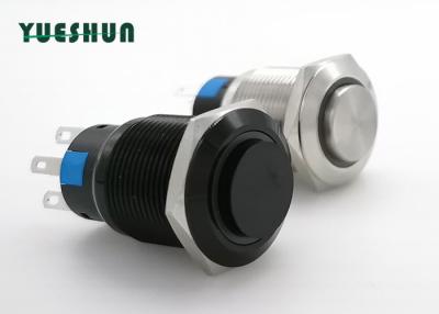 China Metal 19mm Push Button Switch , Automotive Push Button Switches High Head for sale