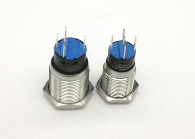 China Durable 19mm SS304 PBT Panel Mount Push Button Switch for sale