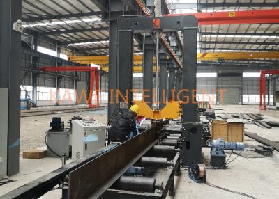 China 500-800mm/Min H Beam Assembly Machine Web Height 200-1500mm for sale