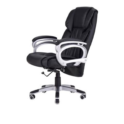 China Shanghai furniture leather office computer chair lift swivel reclining leather executive chair en venta