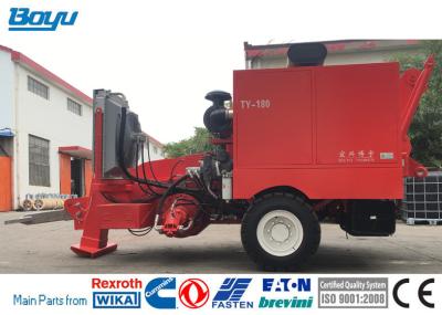 China 180kN Hydraulic Cable Puller Max Continuous Pulling Force 150 KN for sale