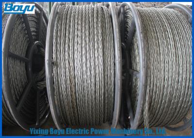 China 30m m 658kN T29 no que tuercen el cable galvanizado trenzado de la cuerda de alambre de acero que ata la cuerda en venta