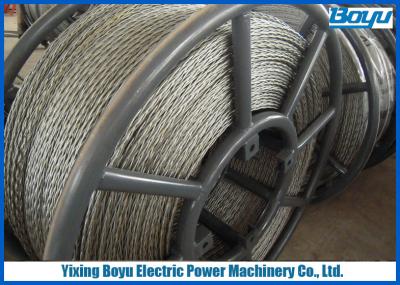China 6 Squares 18 Strands Anti Twisting Steel Wire Rope For Transmission Line Stringing for sale
