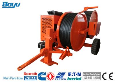 China Bull - Wheel Hydraulic Puller Tensioner Diameter 1500mm Cable Stringing Equipment for sale