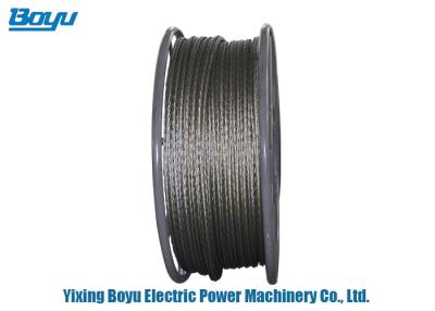 China Braided Anti Twist Wire Rope , Flexible Steel Wire Rope With Long Life for sale