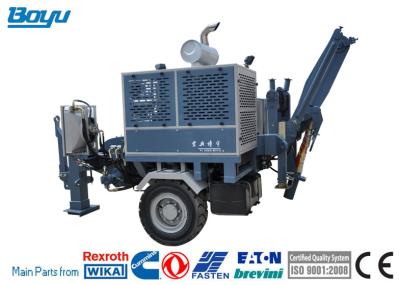 China 129kw 173hp Diesel Engine Hydraulic Puller Machine Bull-wheel Diameter 600mm for sale