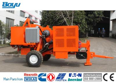 China 56kw 73hp Hydraulic Tensioner Overhead Line Stringing Equipment for sale