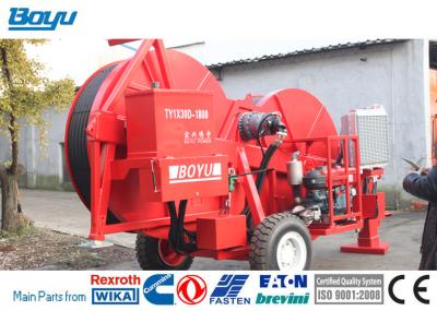 China Cable Stringing Equipment TY1x30D-1800 Hydraulic Tensioner With Diesel Engine for sale