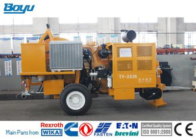 China Tension Stringing Equipment Hydraulic Tensioner Max Speed 5km/H for sale