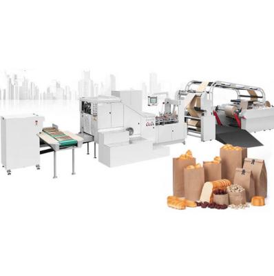 China Multifunctional Fully Automatic Paper Carry Bag Making Machine For Catering for sale