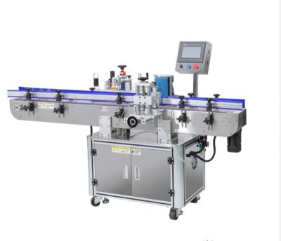 China 1kw Automatic Flat Labeling Machine For Food Bottle Cosmetics Bottle for sale