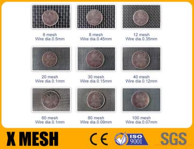 China 100 X 100 Mesh Size Stainless Steel Filter Cloth 0.04mm Diameter for sale