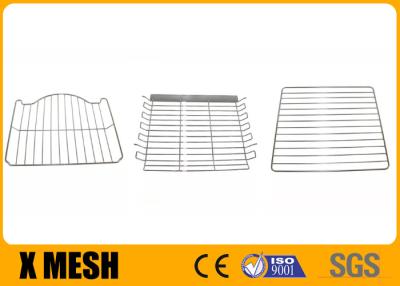 China Custom Metal Stainless Steel Grid Barbecue Bbq Grill Wire Mesh Net For Hotel en venta