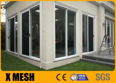 China 2400mm Length Perforated Metal Mesh Powder Coated Black Color For House en venta