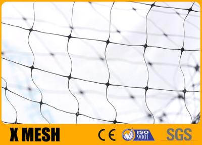 China Durable Weatherproof Plastic Mesh Netting Standard Bird Net Uv Stabilized à venda