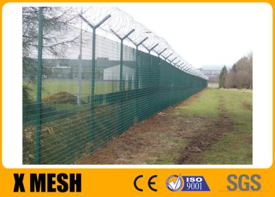 China Industrial Metal H 2700mm No Climb Security Fence Corrosion Resistant for sale