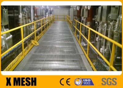 China Stainless Steel Serrated Welded Steel Grating Width 1000mm ASTM A1011 for sale