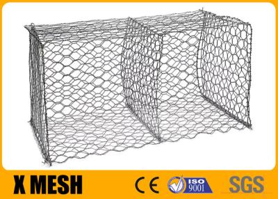 China Hillside Gabion Wire Mesh Galvanized After Weaving Type 1 X 1 X 3m Size for sale