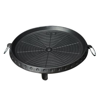 China Korean Style Square Grill Pan Aluminum Nonstick Smokeless For Indoor Outdoor BBQ for sale