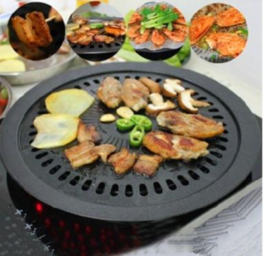 China Cast Iron Non Stick Stovetop Grill Pan For Home Garden Barbecue for sale