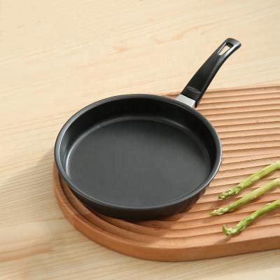 China New Arrival Hot Sale Black Cooking Pot Kitchen Ware Wok Pan Iron Frypan Non Stick Skillet Pan for sale