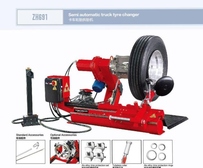 Trainsway 691 Truck Bus Tyre Mounting Demounting Machine Tire Changer