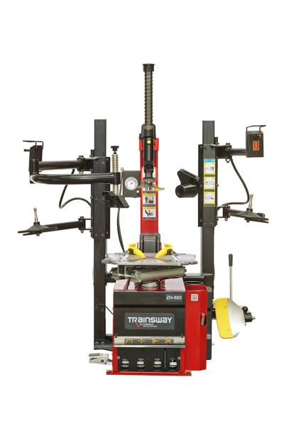 Quality Vertical Structure Tilt Back Dual-Tower Tire Changer ZH665S with 26