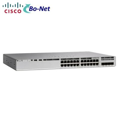 China Network Essentials Uplink Used Cisco Gigabit Switch C9200L-24P-4G-E Catalyst 9200L 24-Port PoE+ for sale