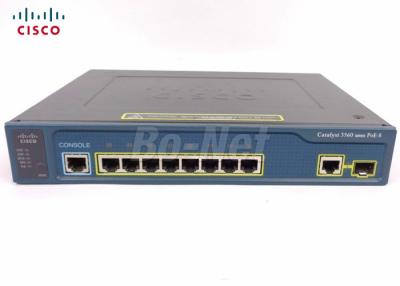 China Catalyst 3560 Series Switch Cisco Second Hand WS-C3560-8PC-S 8 Port PoE Ethernet for sale