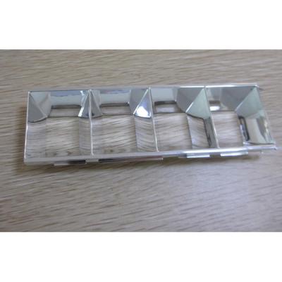 China Single Shot Injection Moulding Services For Chrome Plated Gloss Finish ABS Light Guide for sale
