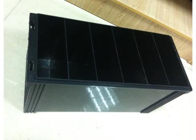 China Lead Acid Battery Housing / Injection Moulding Service / Six Battery Cavities / Gloss Finish for sale