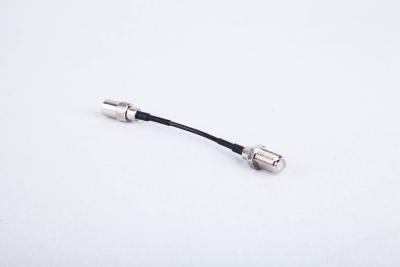 China F Connector Female To IEC Connector Male With RG 174 Cable Assembly for sale