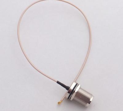 China UFL Plug To N Female / Jack Connector With RG178 Coaxial Cable Asembly for sale