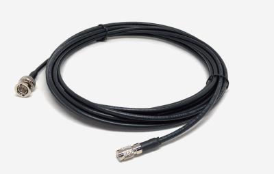 China BNC Male To Din Male Mini RG59 Coaxial Cable Custom RF Cable Assembly for sale