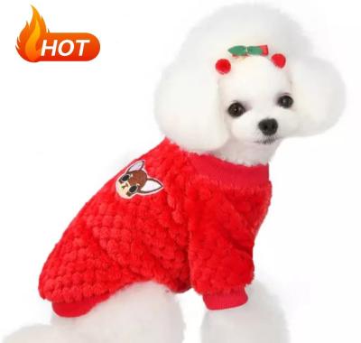 中国 Wholesale Nice Quality Latest Design Luxury Lovely Funny Soft Warm Dog Plain Sweaters Pet Small Dog Clothes 販売のため
