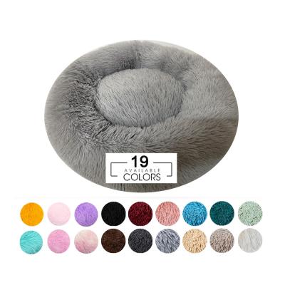 China Ventilated Round Waterproof Dog Crate Mattress Bed 40CM-120CM Dog Bed for sale