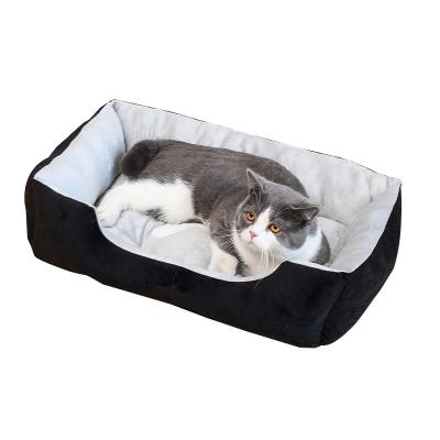 China Washable Plush Calming Dog Bed Pet Anti Anxiety Dog Nest Bed XXS-XXL for sale
