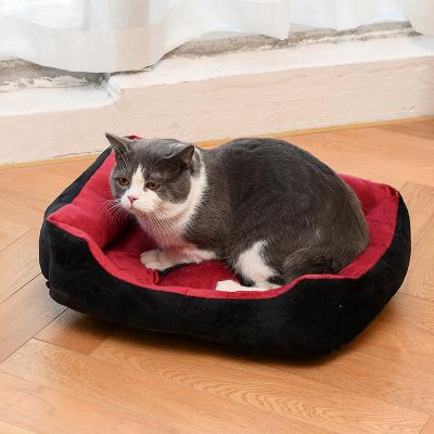 China Universal Waterproof Kennel Pad Square Calming Pet Nest For Cats for sale