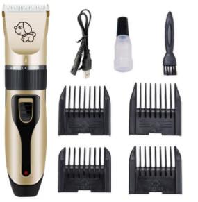 China 1200mAh Dog Grooming Electric Clippers Rechargeable Cat Hair Trimmer Machine for sale