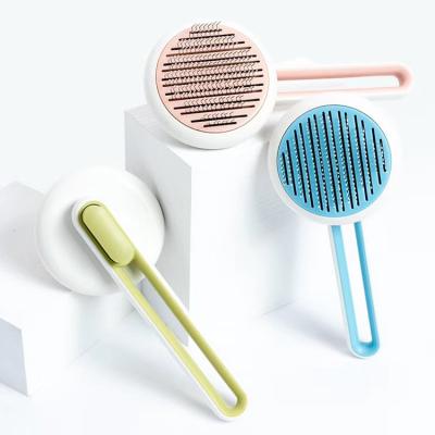China Soft Slicker Cat Grooming Comb for sale
