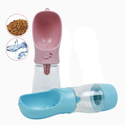 China Insulated Travel Food And Water Pet Nursing Bottle Multiple Anti - Leak for sale