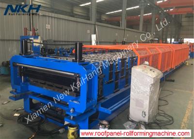 China Double Layer Roll Forming Machine , Metal Roofing Roll Former With Tooling for sale