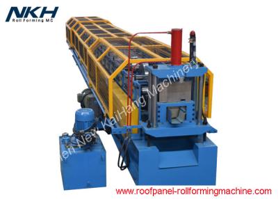 China Water Gutter Roll Forming Machine , High Precision Seamless Gutter Machine for sale