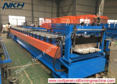 China Clip Lock / Klip Lock Panel Roofing Sheet Roll Forming Machine With 75mm Shaft Diameter for sale